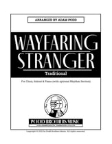 Wayfaring Stranger SATB choral sheet music cover